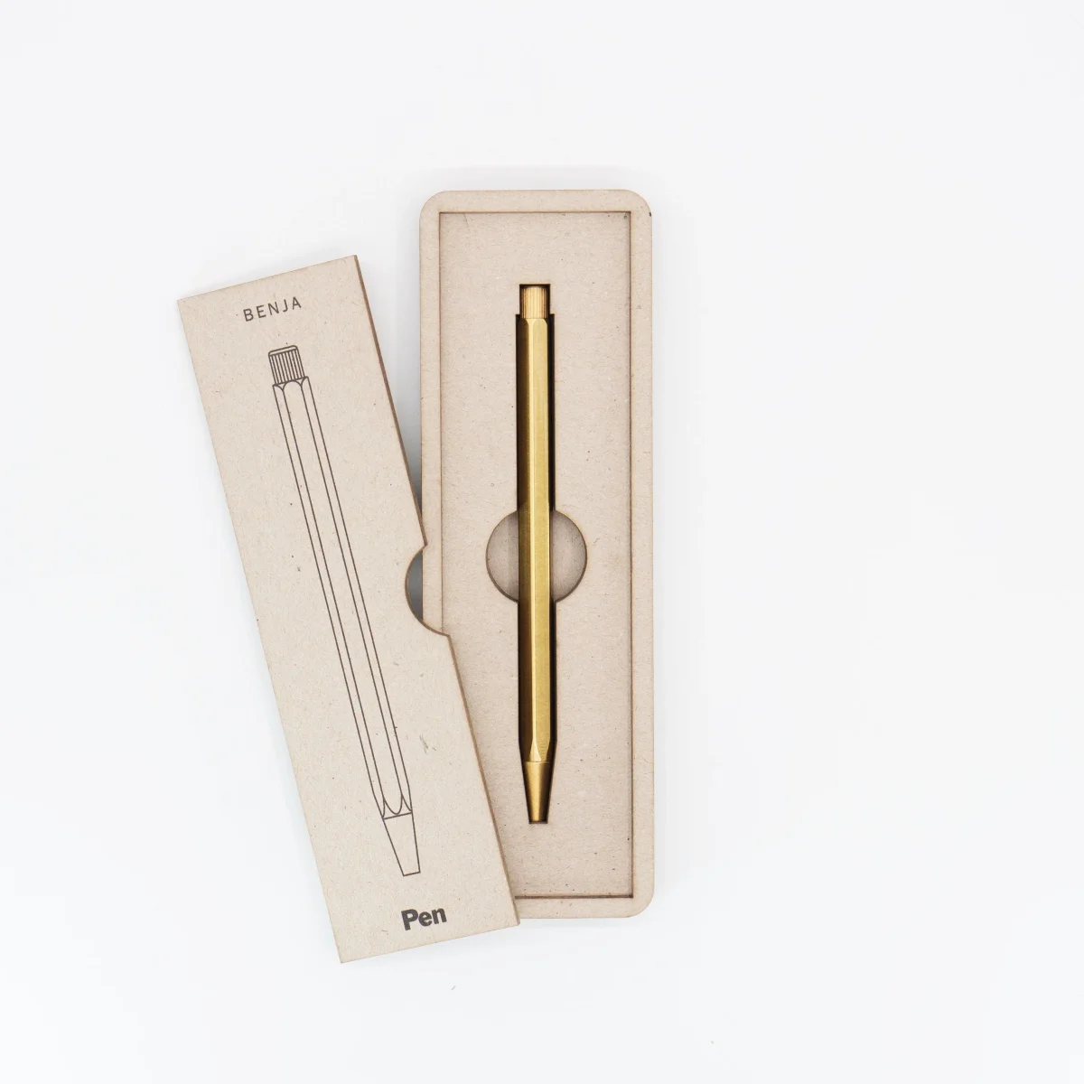 Bolígrafo Vintage Pen Oro - Benja Design