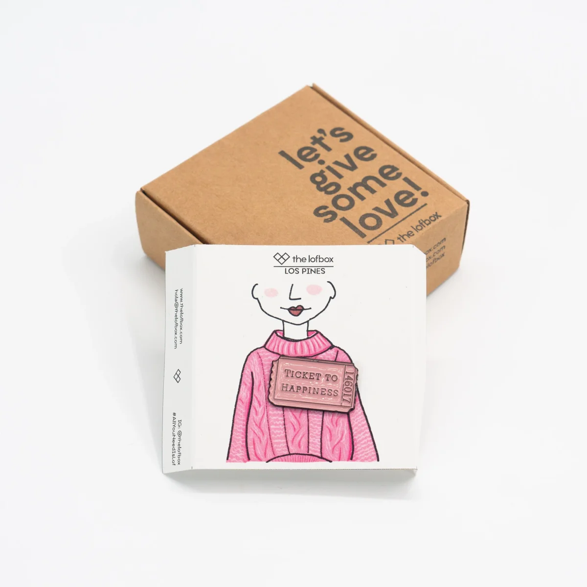 Pin Ticket to Happiness - Imagen 3
