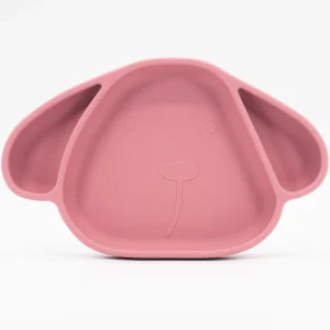 Plato de silicona infantil con ventosa Milo Wild Rose - The Cotton Cloud (Alemania)