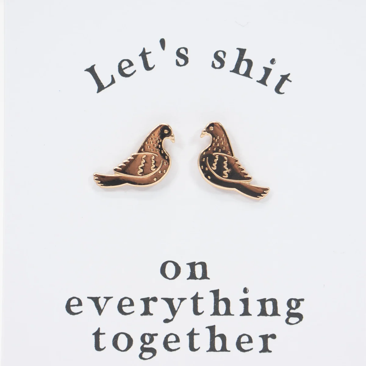 Pin original Let´s sh*t on everything together - Typealive (Alemania) - Imagen 3