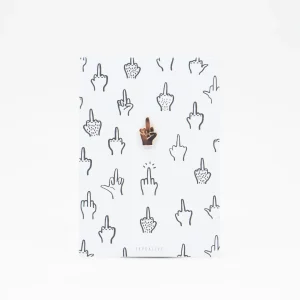 Pin original F*&k You - Typealive (Alemania)