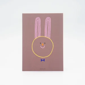 Tarjeta de felicitación original - Conejo - Typealive (Alemania)