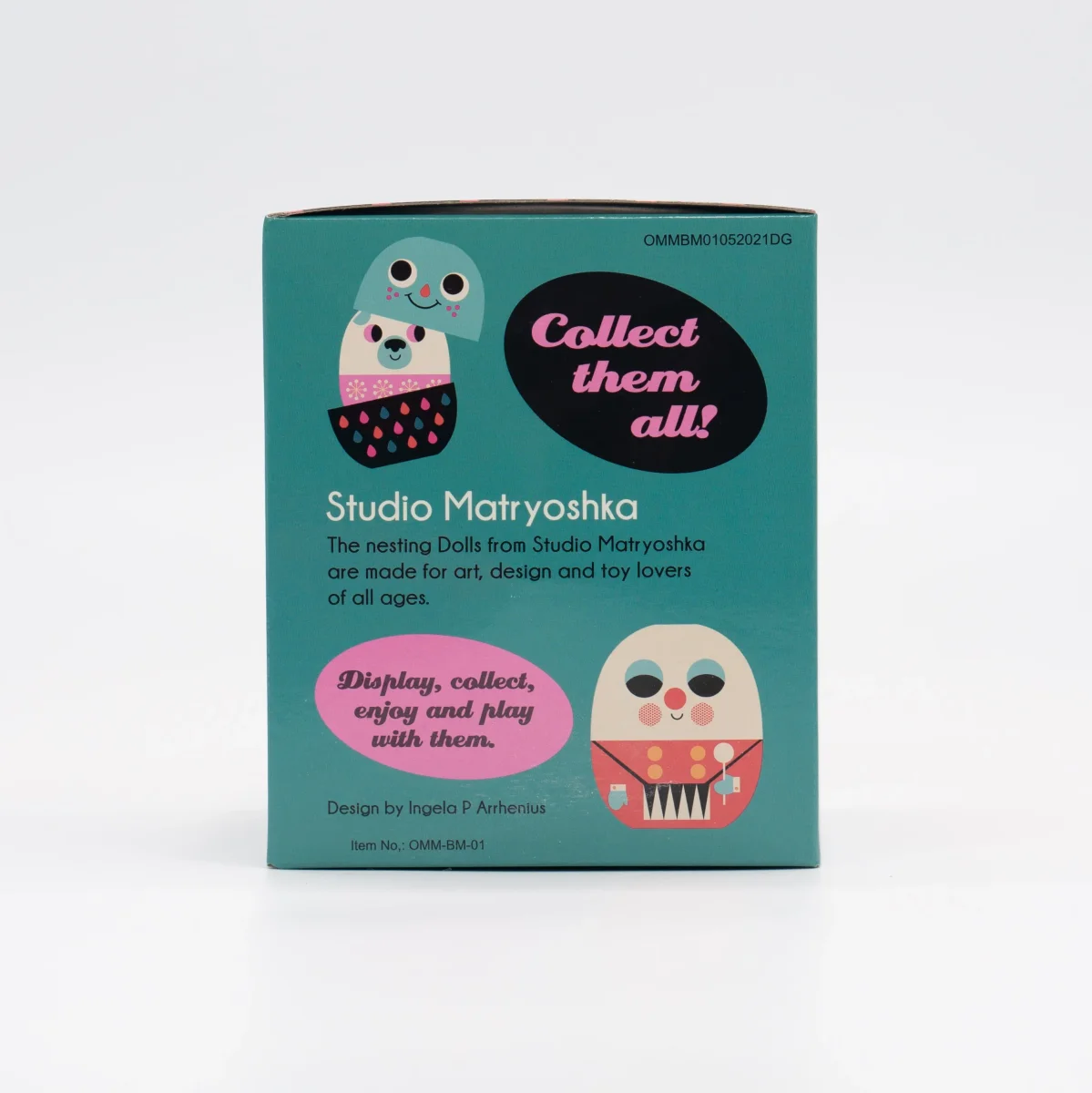Matrioshka apilable - Babyoshka Lion - OMM Design (Suecia) - Imagen 6