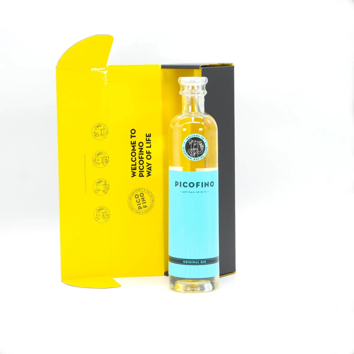 Ginebra Original Gin en estuche - Pico Fino 70 cl - Imagen 3
