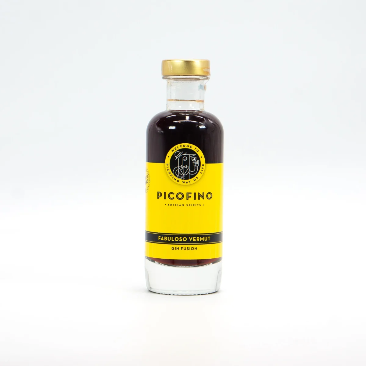 Fabuloso Vermut Gin Fusion / MINI- Pico Fino 20 cl - Imagen 2
