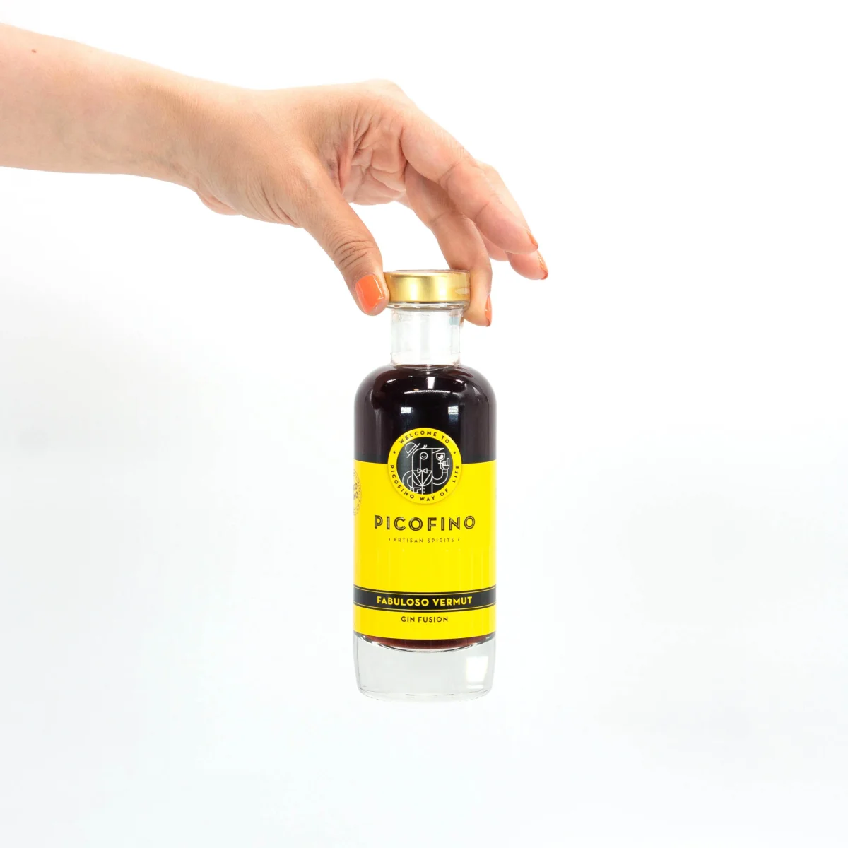 Fabuloso Vermut Gin Fusion / MINI- Pico Fino 20 cl - Imagen 3