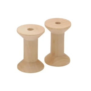 Bobina de madera natural
