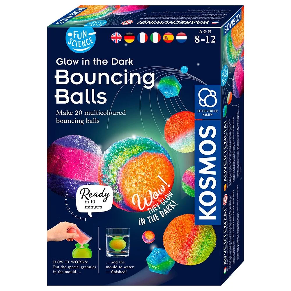 Kit de creación pelotas luminiscentes Bouncing balls - Imagen 2