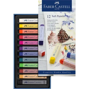 Pasteles blandos 12 colores - FaberCastell
