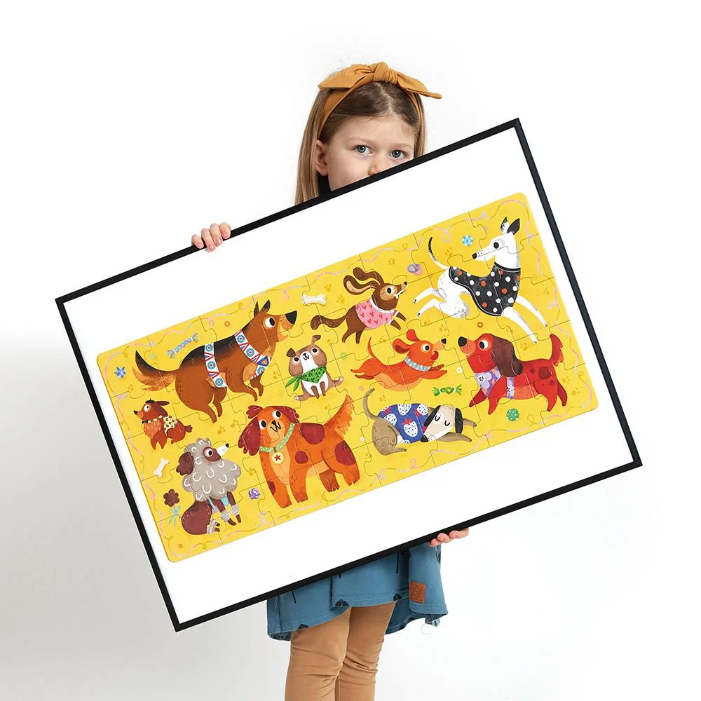Puzzle I love dogs - Imagen 3