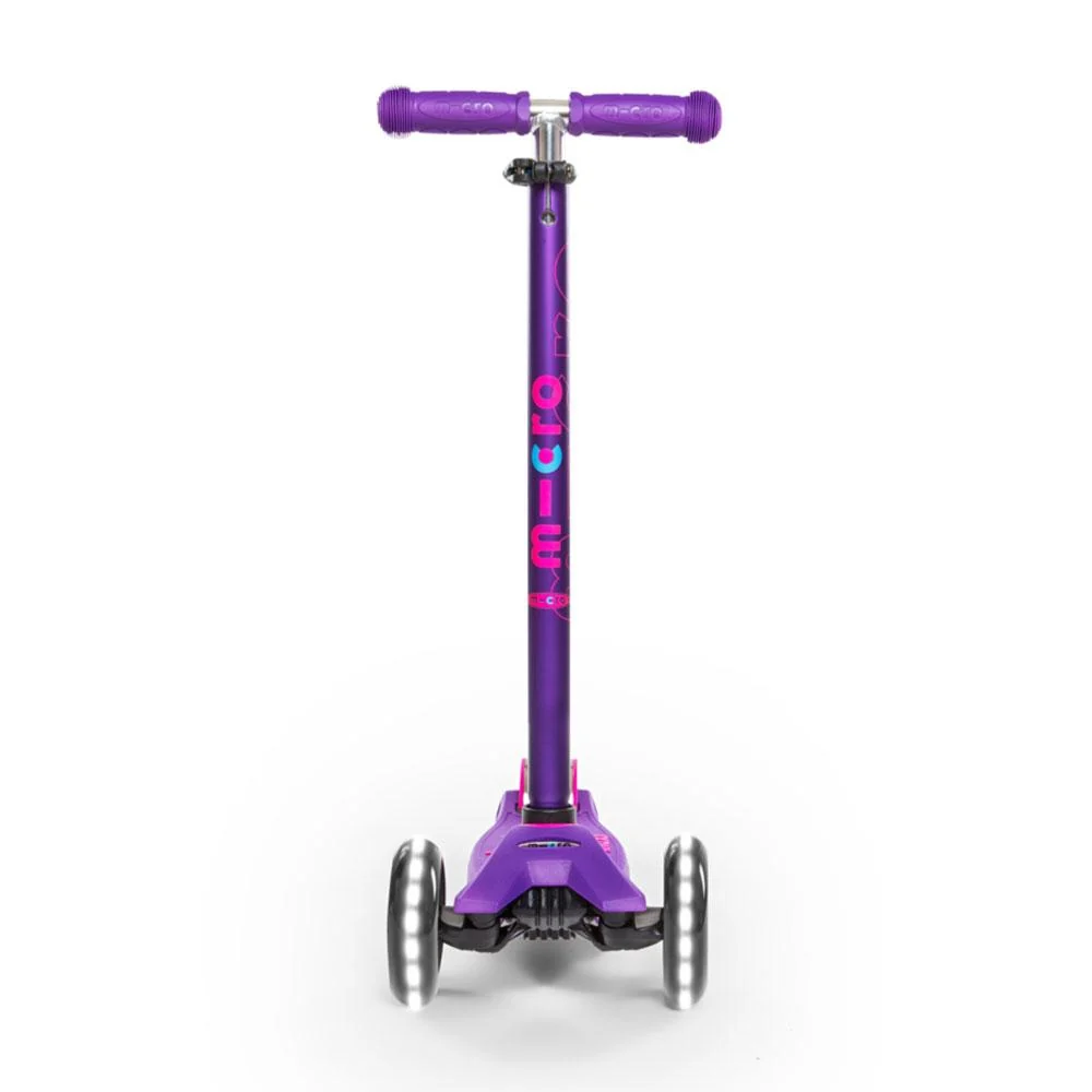 Patinete Maxi Deluxe LED Lila - Imagen 4