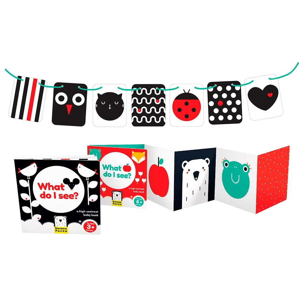 Baby pack alto contraste Banana Panda - Imagen 5