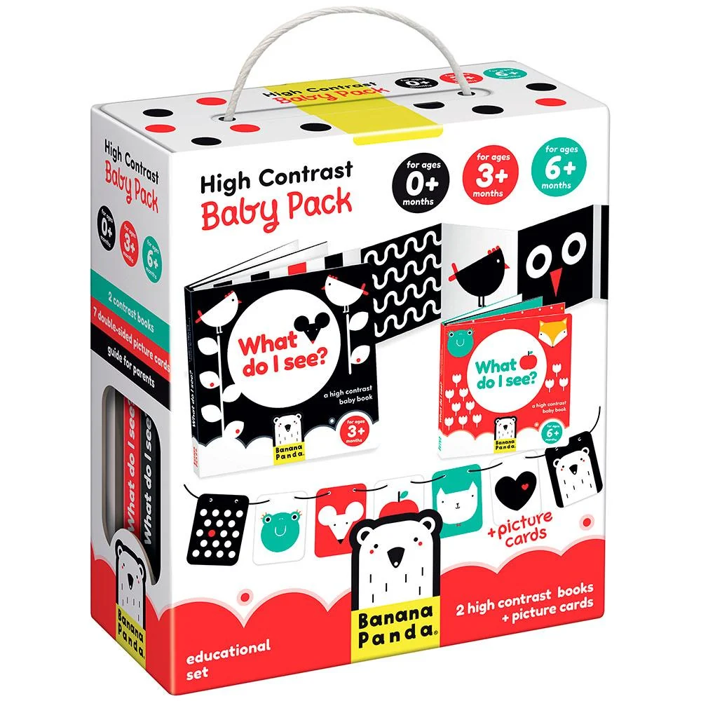 Baby pack alto contraste Banana Panda - Imagen 2