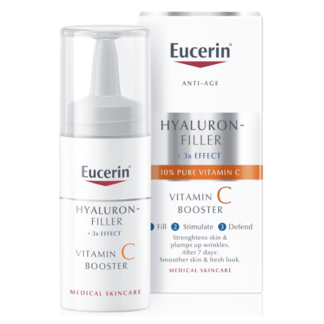 Eucerin Hyaluron-Filler 3x Effect Vitamin C Booster 8ml - Imagen 2