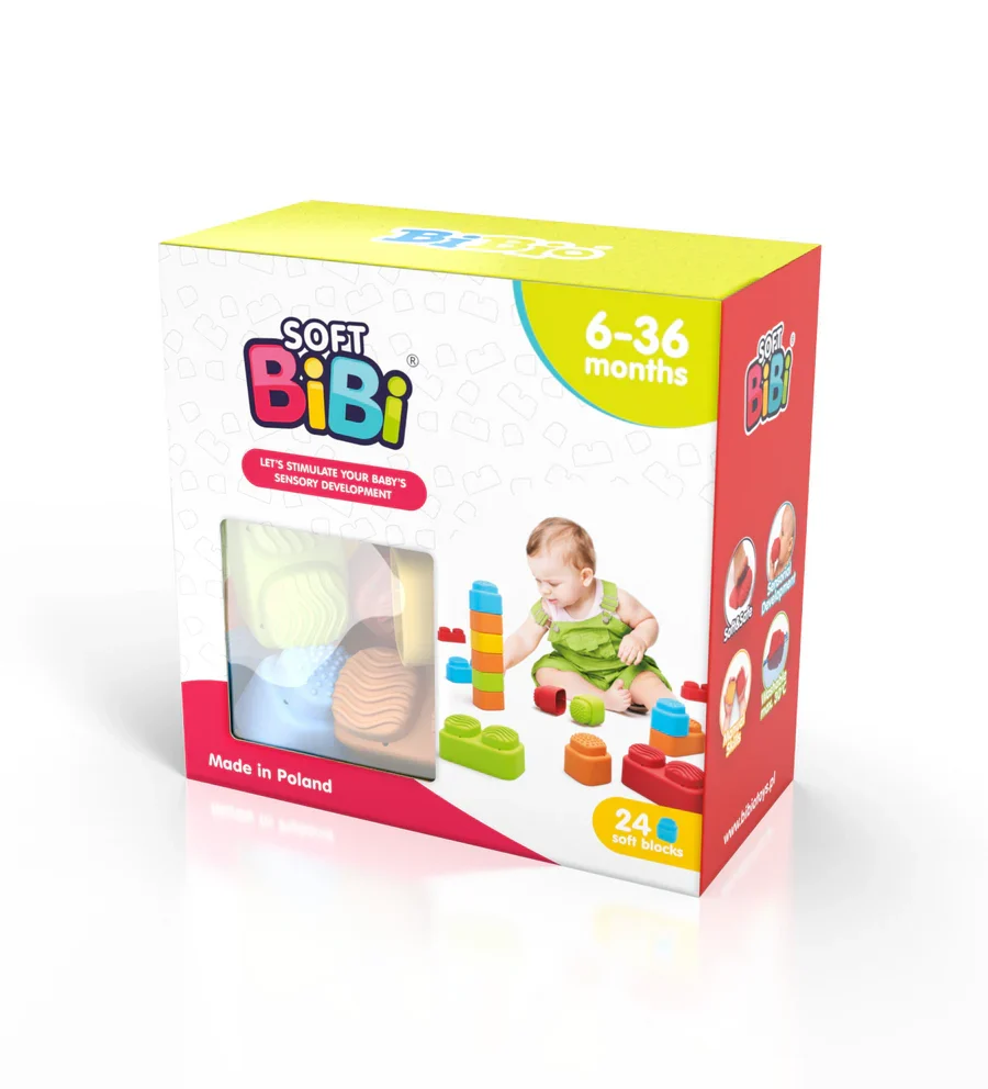 Bloques sensoriales Soft Bibi - Imagen 3