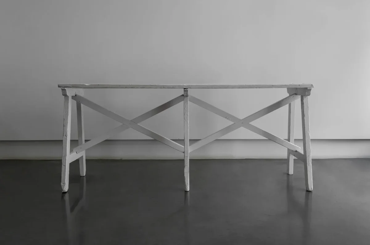 CONSOLA ANDALUZA LACADA EN BLANCO - Imagen 7