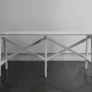 CONSOLA ANDALUZA LACADA EN BLANCO