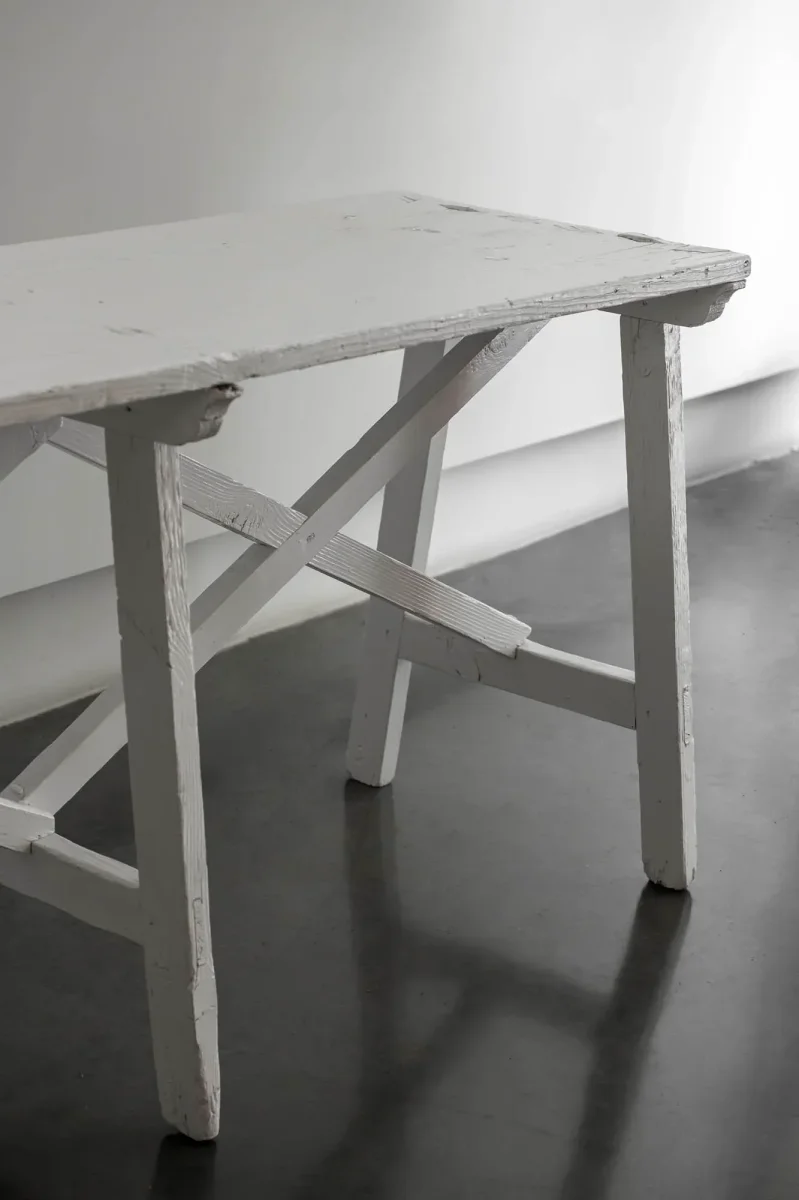 CONSOLA ANDALUZA LACADA EN BLANCO - Imagen 6
