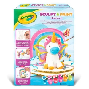 Set Crea y Decora Unicornio con Arcilla Crayola