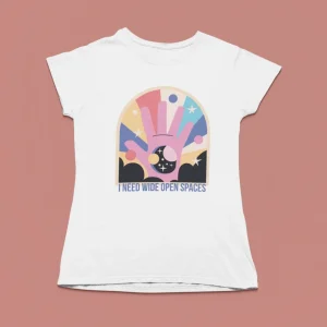 Camiseta de mujer - I need wide open space
