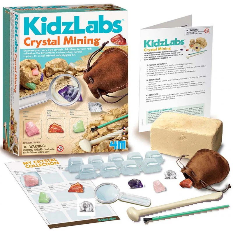 Kit de excavación Mina de Cristal - 4M - Imagen 3
