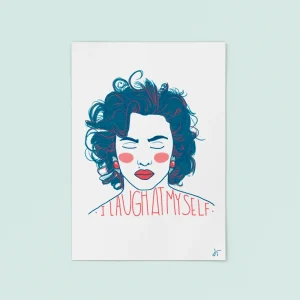 Lámina ilustrada por Juanita Pinta - Madonna