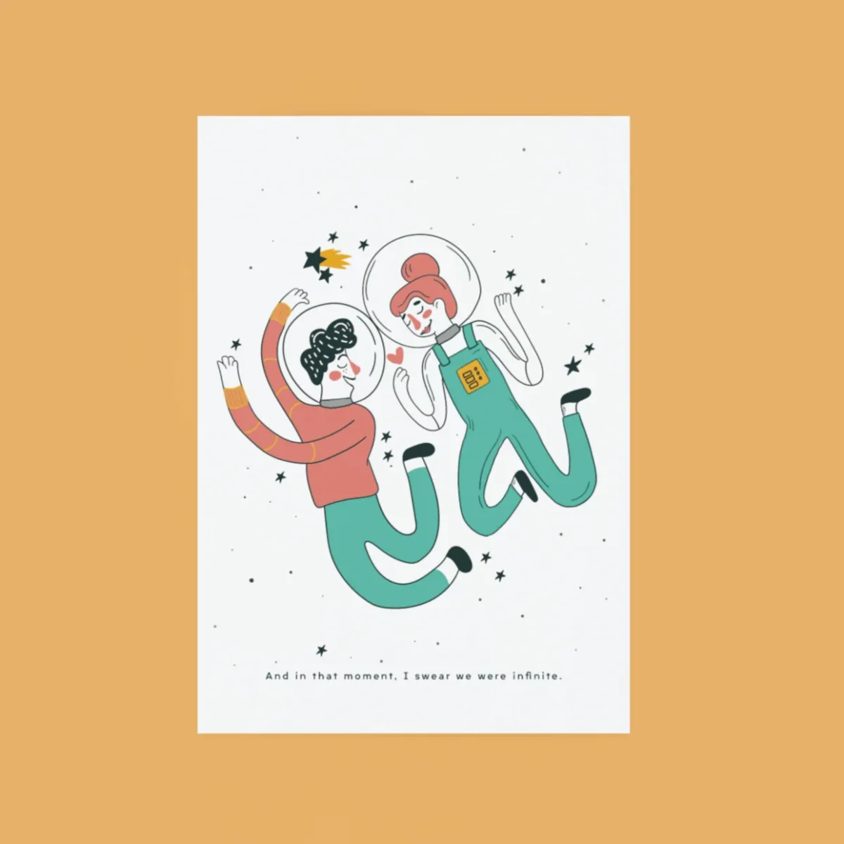 Lámina ilustrada Espacial - Imagen 2