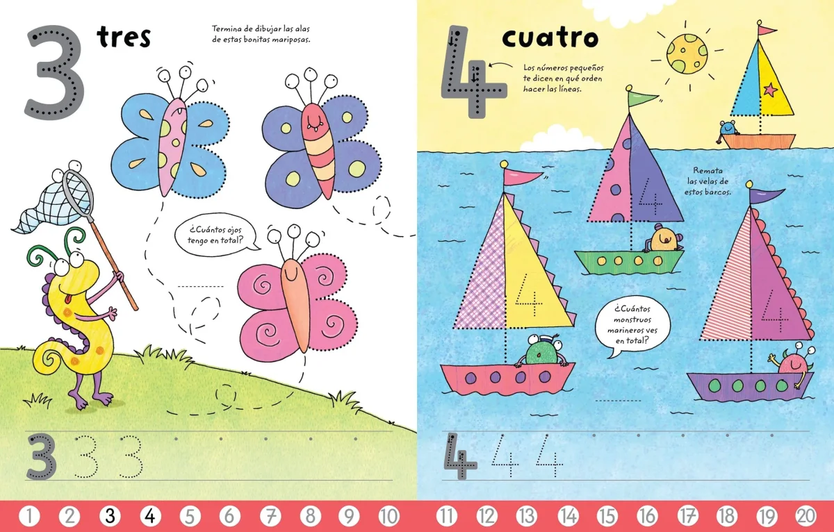 Libro pizarra - Escribo los números - Imagen 3