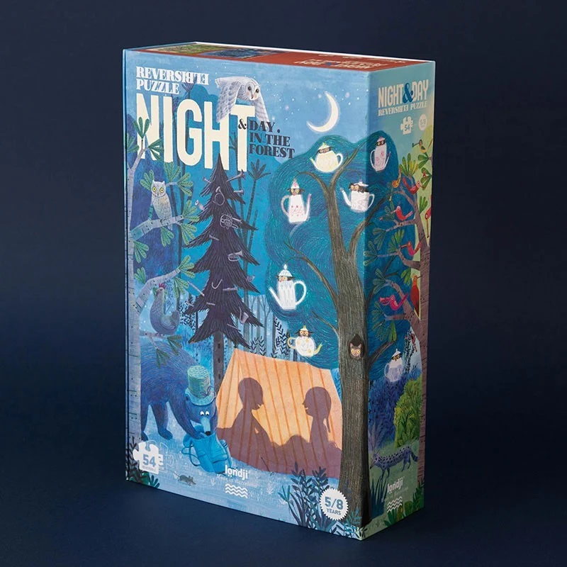 Puzzle Night and Day in the forest - Londji - Imagen 3