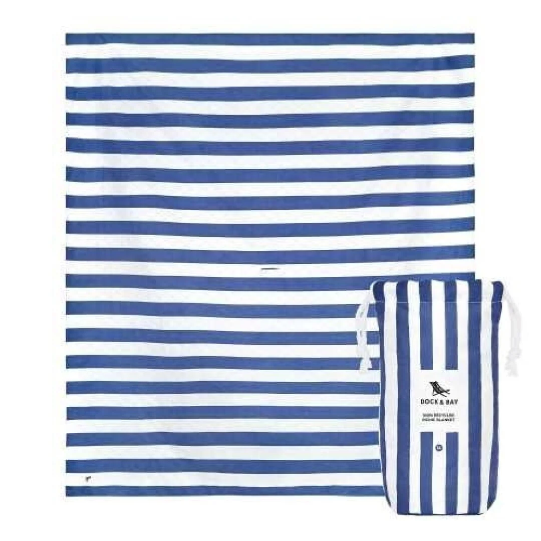 Manta Picnic Navy blue L - Imagen 2