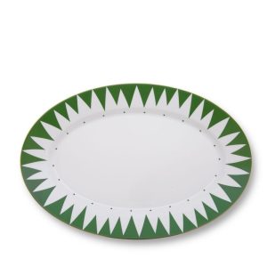 Fuente Oval Punk Verde