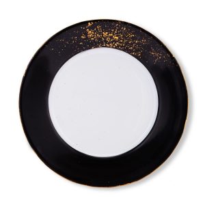 Plato llano Golden Black