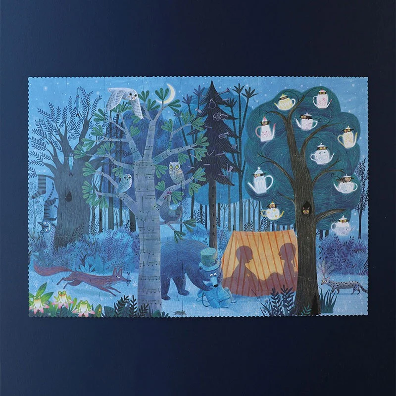 Puzzle Night and Day in the forest - Londji - Imagen 4
