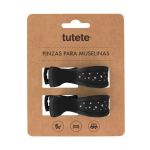 Pinzas para muselinas negras