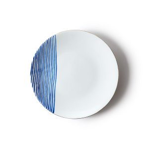 Plato postre Olas