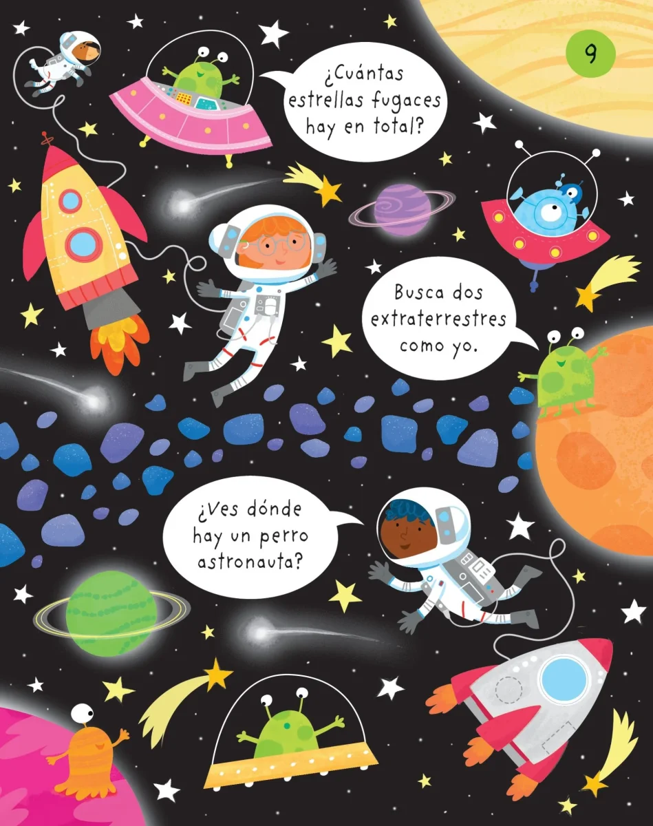 Primeros pasatiempos y juego - En el espacio - Imagen 3