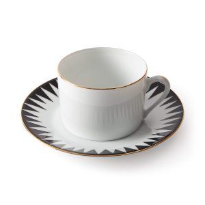 Tacita de té con plato Punk