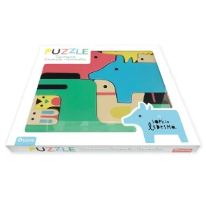 (Liquidación) Puzzle madera: Animales - Auzou