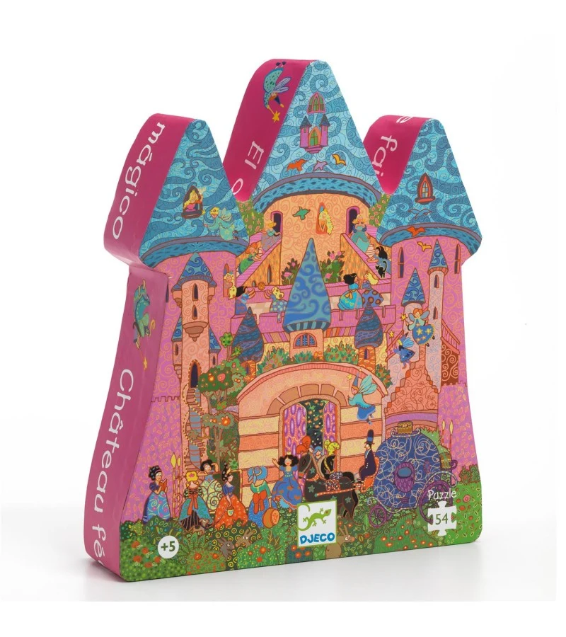 Puzzle silueta El Castillo - Djeco - Imagen 2