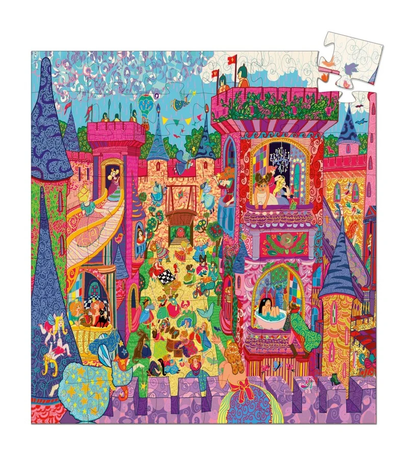 Puzzle silueta El Castillo - Djeco - Imagen 3
