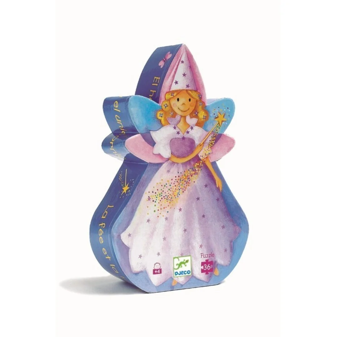 Puzzle silueta Hada - Djeco - Imagen 2