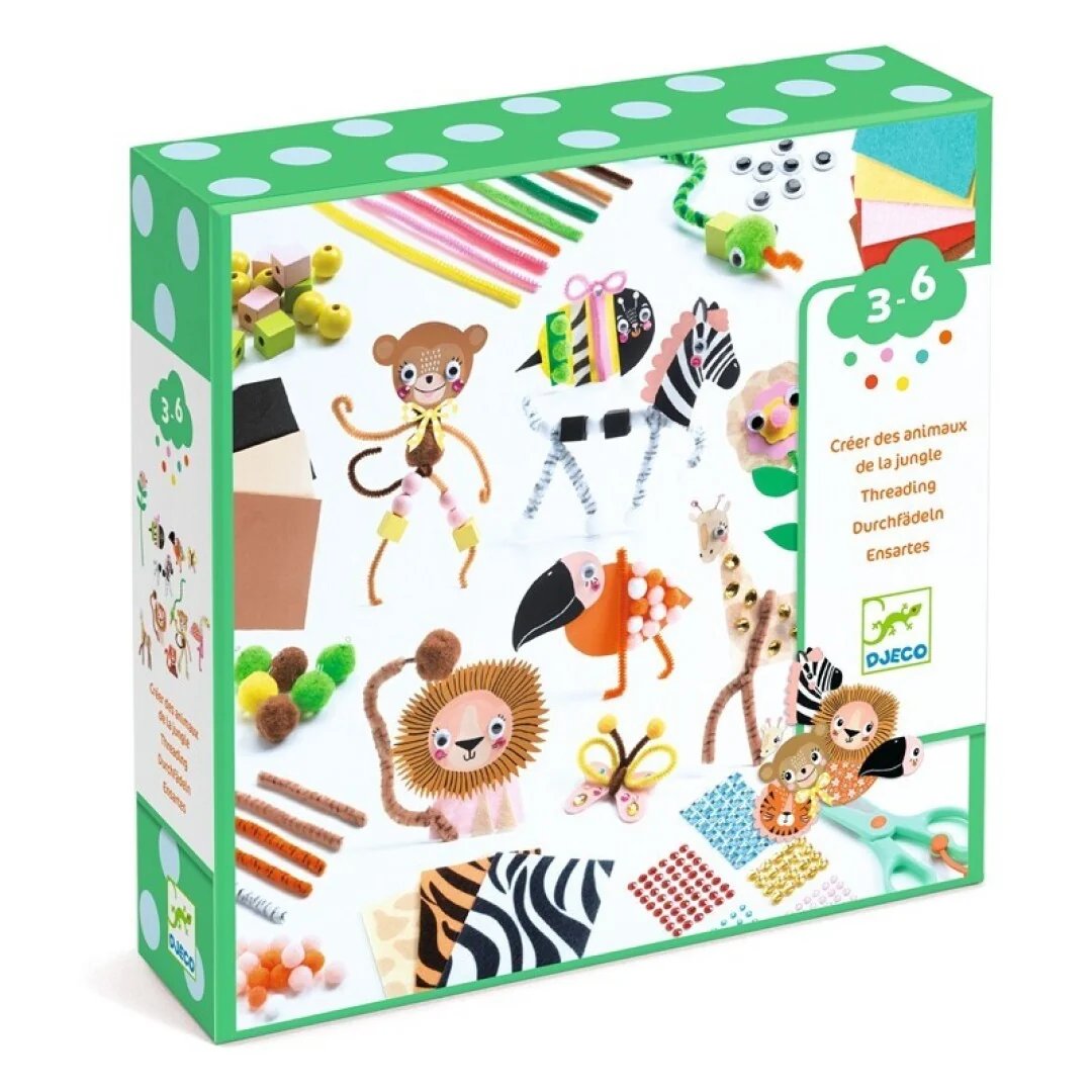 Caja para crear Animales de la Jungla - Imagen 2