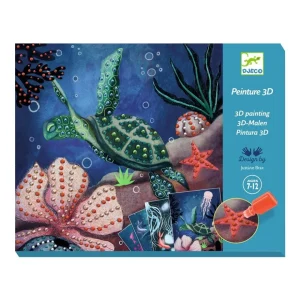 Kit Pintura 3D Mundo Submarino - Djeco