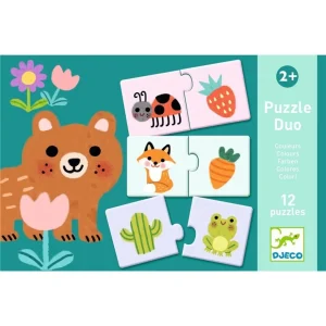 Puzzle Dúo Colores - Djeco