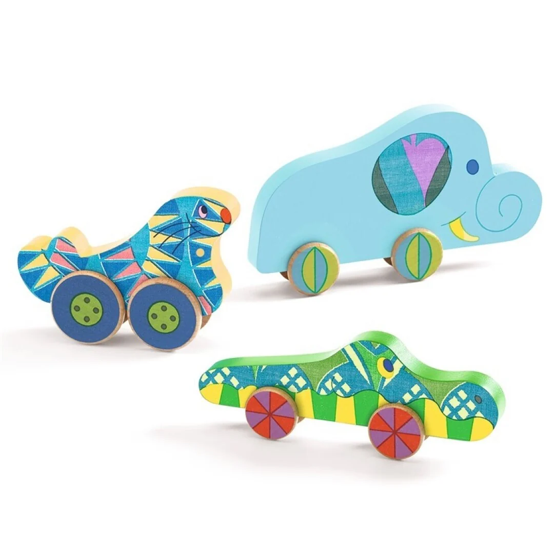 Encajable Puzz & Roll Bariolo - Djeco - Imagen 3