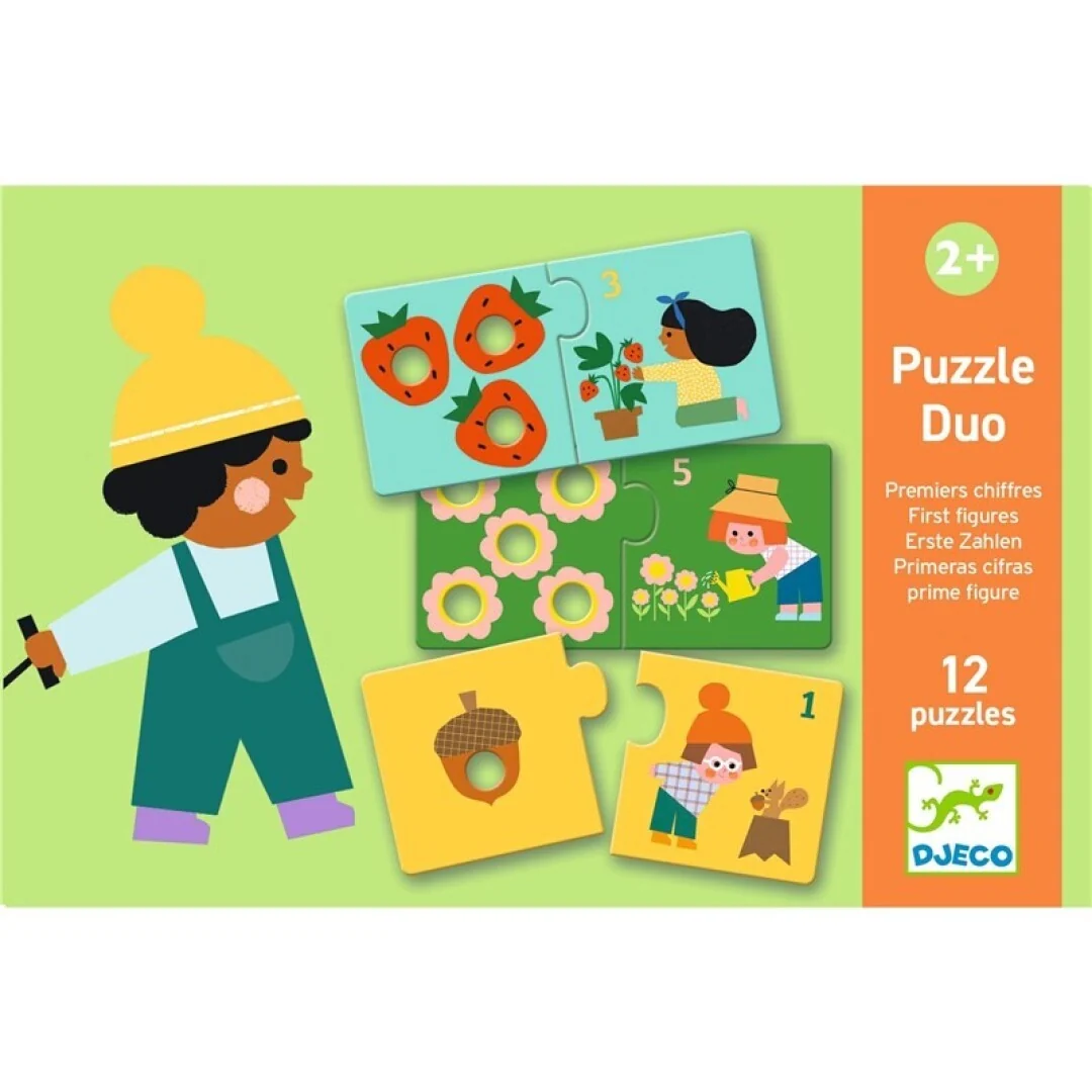 Puzzle Primeras Cifras - Djeco - Imagen 2