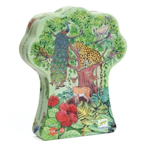 Puzzle silueta Jungla India - Djeco
