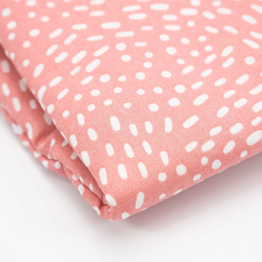 Saco de dormir para bebé 100% algodón Minimal Dots Pink - Briljant Baby (Países Bajos) - Imagen 3
