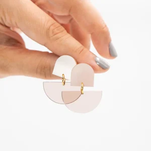 Pendientes ecológicos de diseño - The Cara - Mimimono (Ámsterdam)