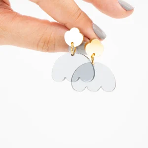 Pendientes ecológicos de diseño - Pétalo - Mimimono (Ámsterdam)